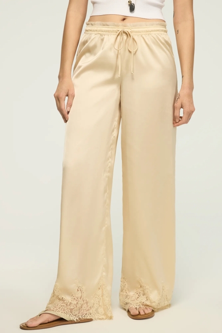 LACE TRIM PANT, image 1