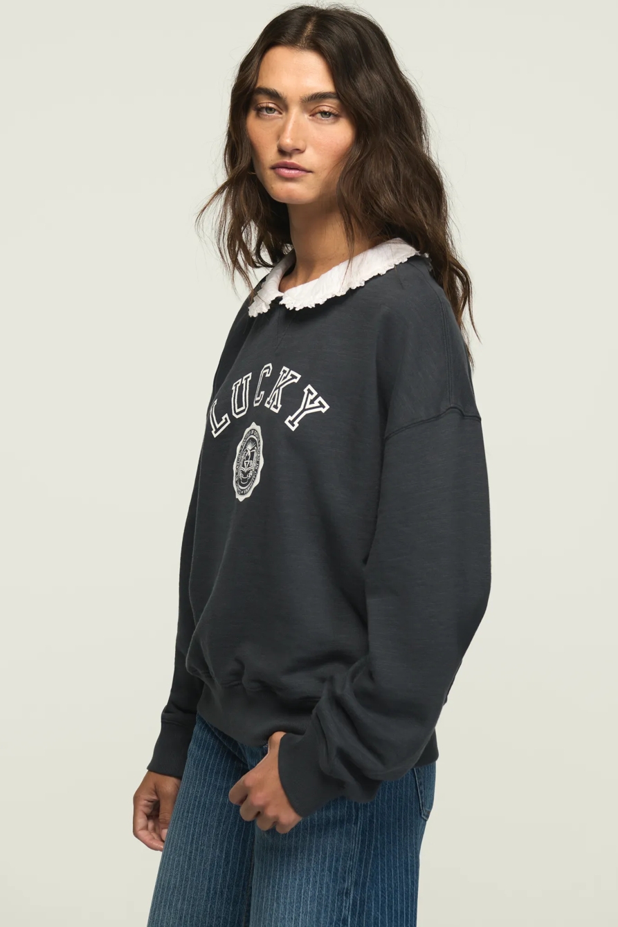 PETERPAN COLLAR GRAPHIC CREW, image 3