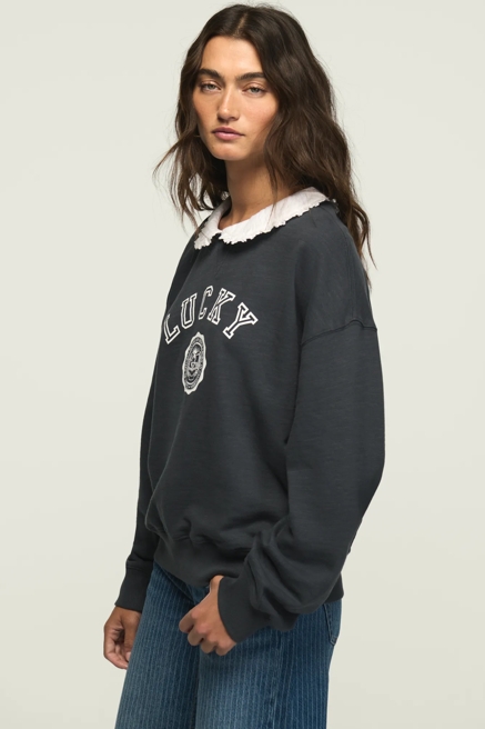 PETERPAN COLLAR GRAPHIC CREW, image 3