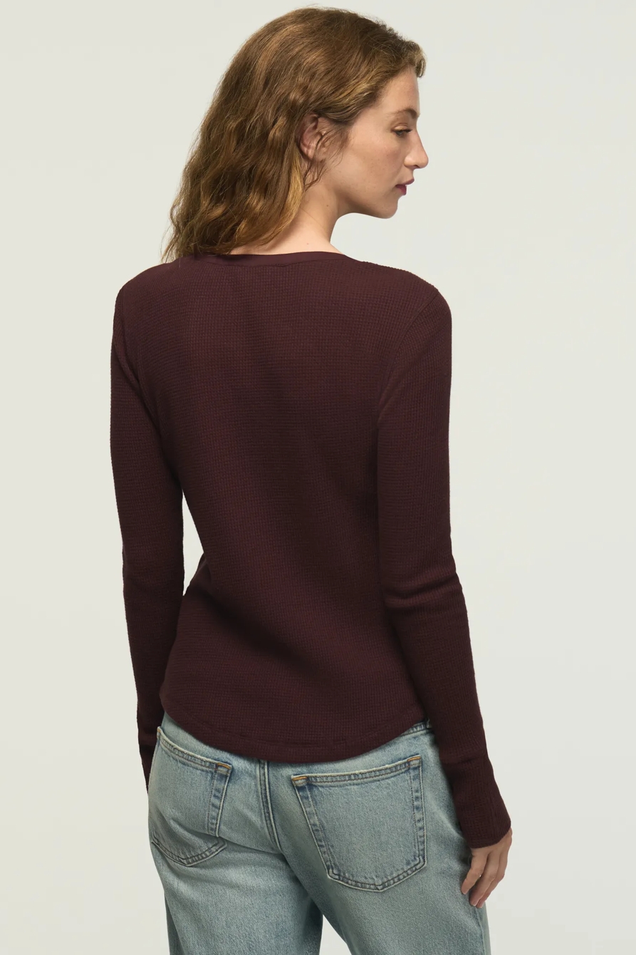 LACE TRIM MIX HENLEY, image 3