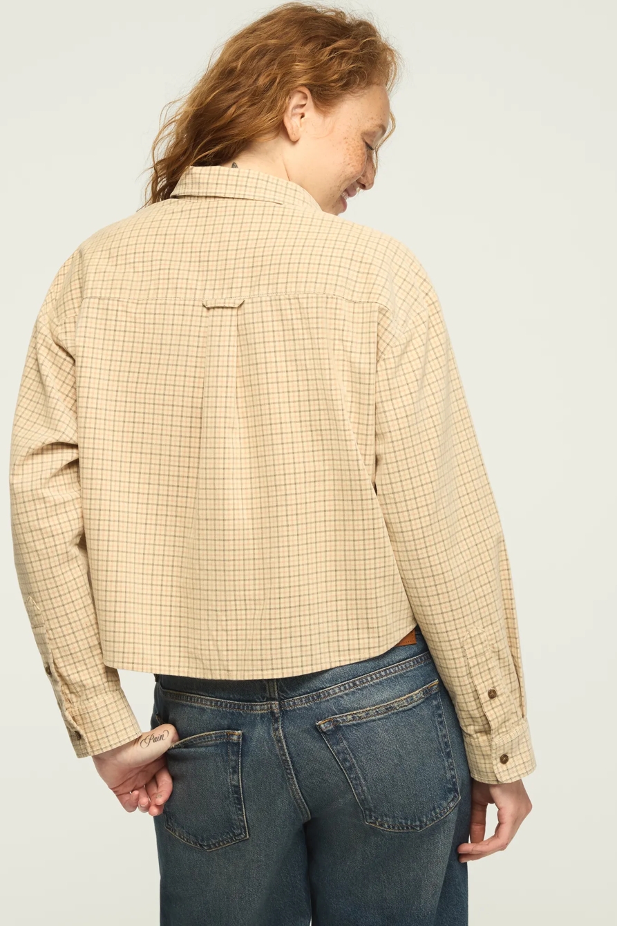 CROPPED CORDUROY SHIRT, image 3