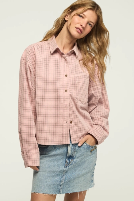 CROPPED CORDUROY SHIRT, image 1