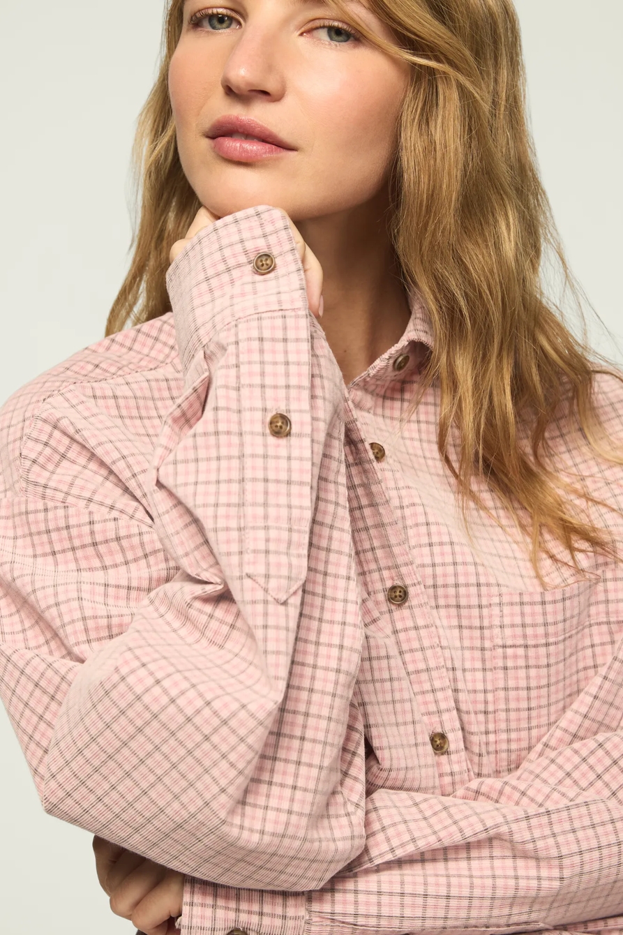 CROPPED CORDUROY SHIRT, image 2