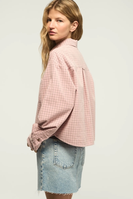 CROPPED CORDUROY SHIRT, image 3