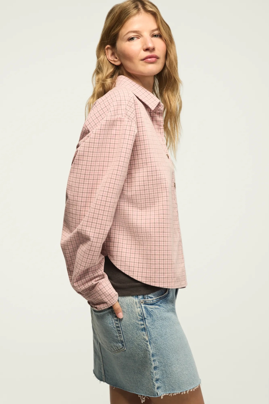 CROPPED CORDUROY SHIRT, image 5