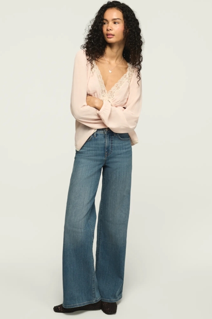 HIGH RISE STEVIE WIDE LEG, image 1