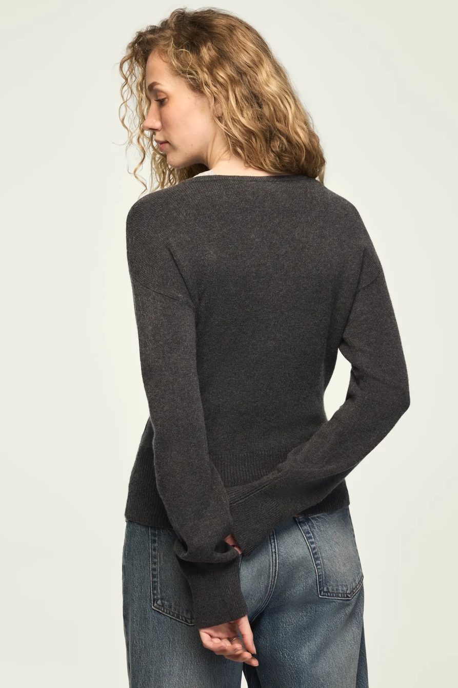 CLOUD SOFT SURPLICE SWEATER, image 3