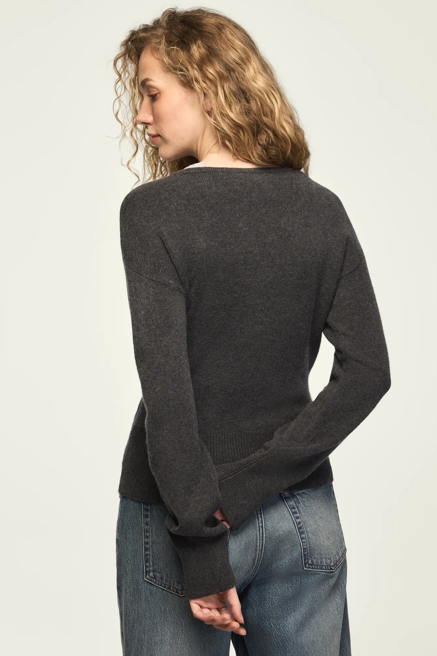 CLOUD SOFT SURPLICE SWEATER, image 3