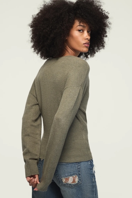 CLOUD SOFT SURPLICE SWEATER, image 3