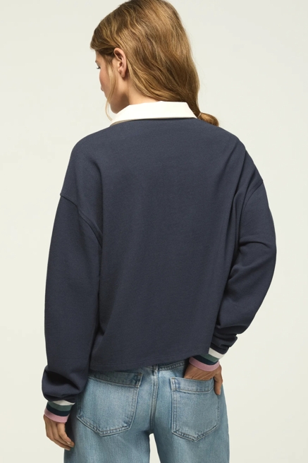 RUGBY POLO KNIT TOP, image 3