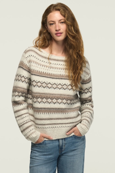 FAIR ISLE CREW SWEATER, image 1