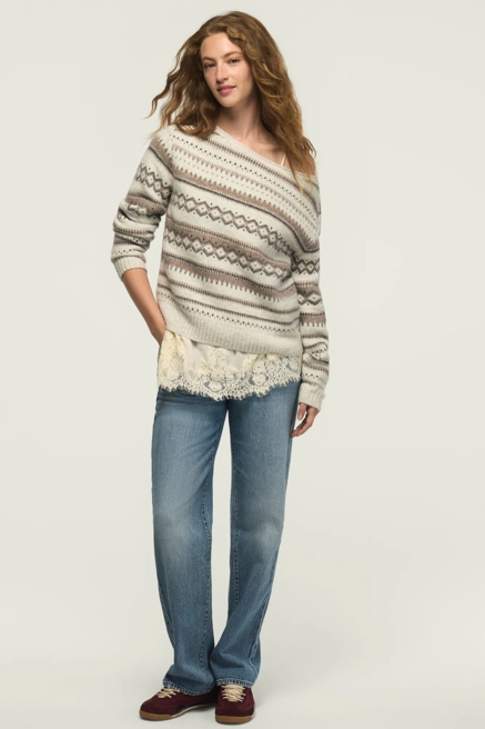 FAIR ISLE CREW SWEATER, image 2