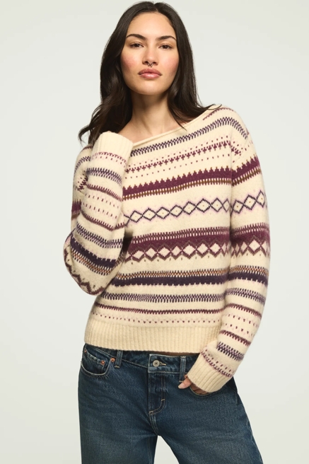 FAIR ISLE CREW SWEATER, image 2