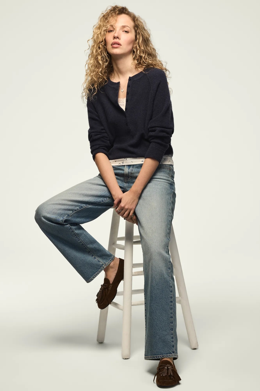 CLOUD SOFT HENLEY SWEATER, image 5