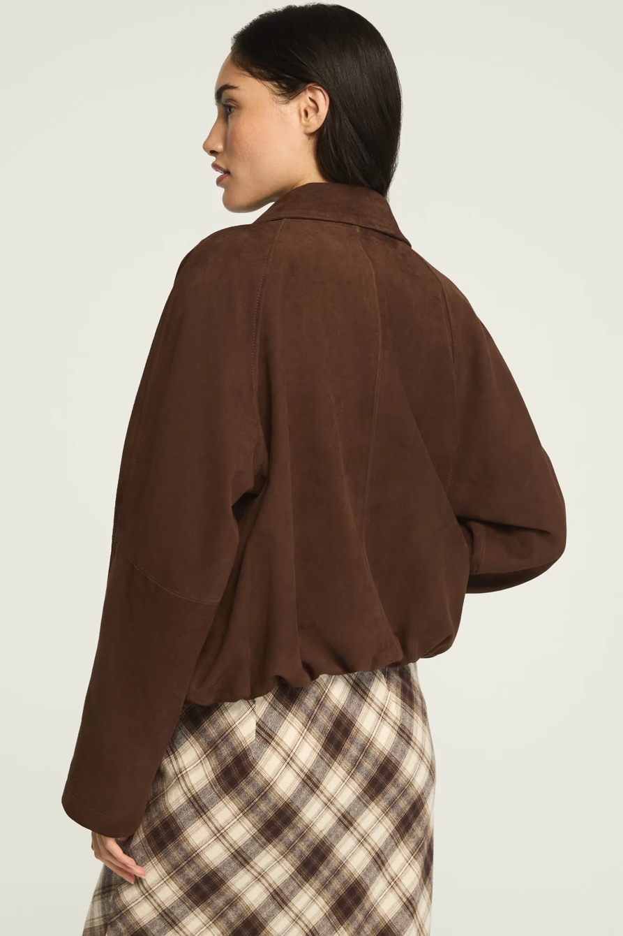 SUEDE BUBBLE JACKET, image 3