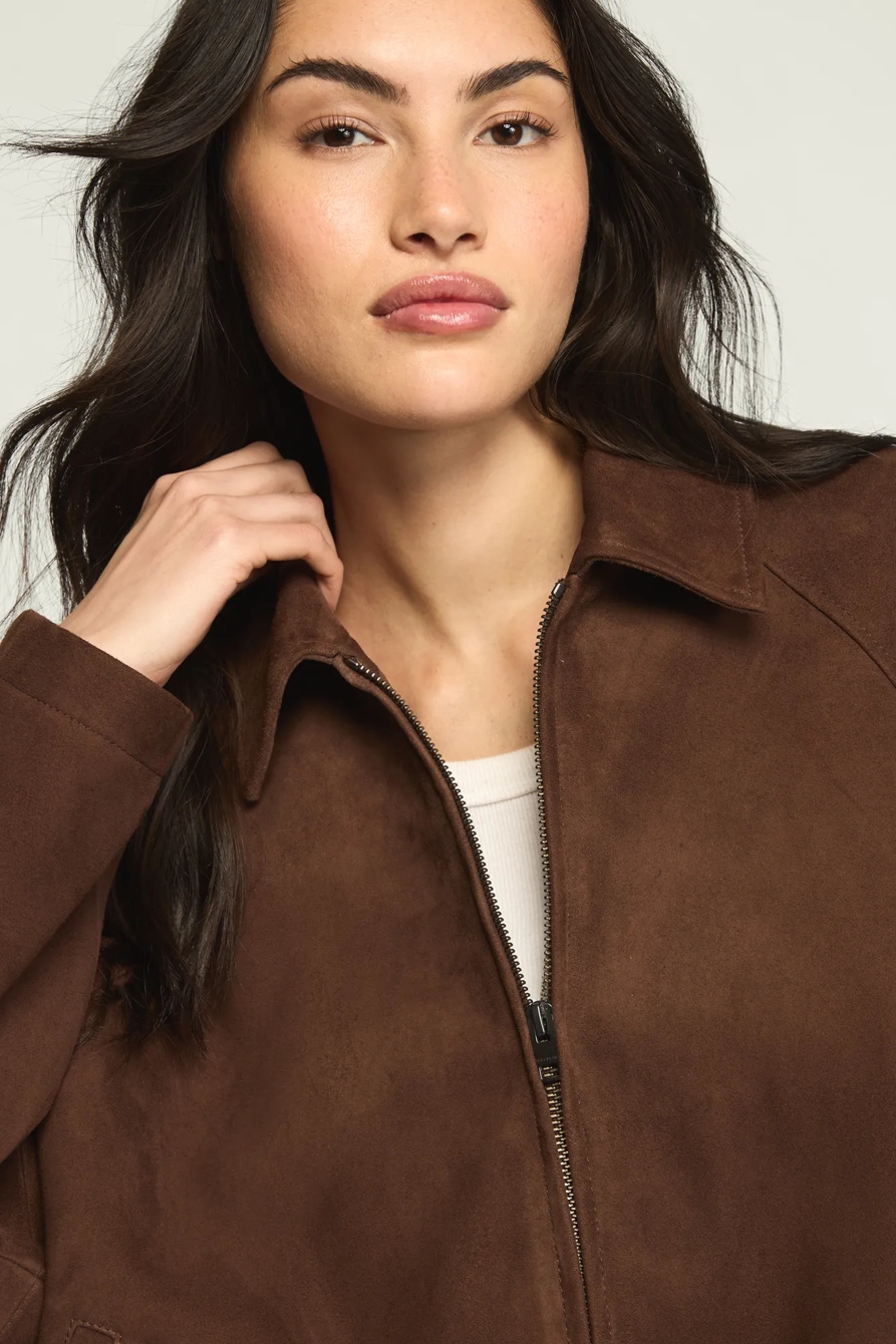 SUEDE BUBBLE JACKET, image 6