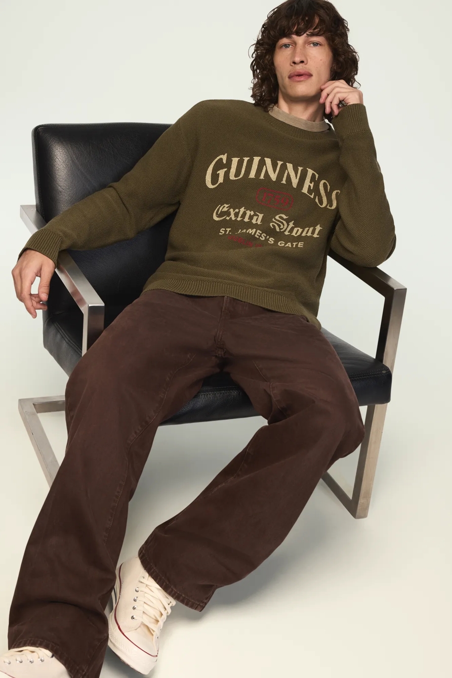 GUINNESS PRINTED CREW NECK SWEATER, image 5