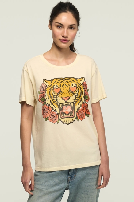 TIGER MOTO BOYFRIEND TEE, image 1