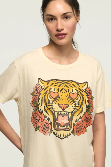 TIGER MOTO BOYFRIEND TEE, image 2