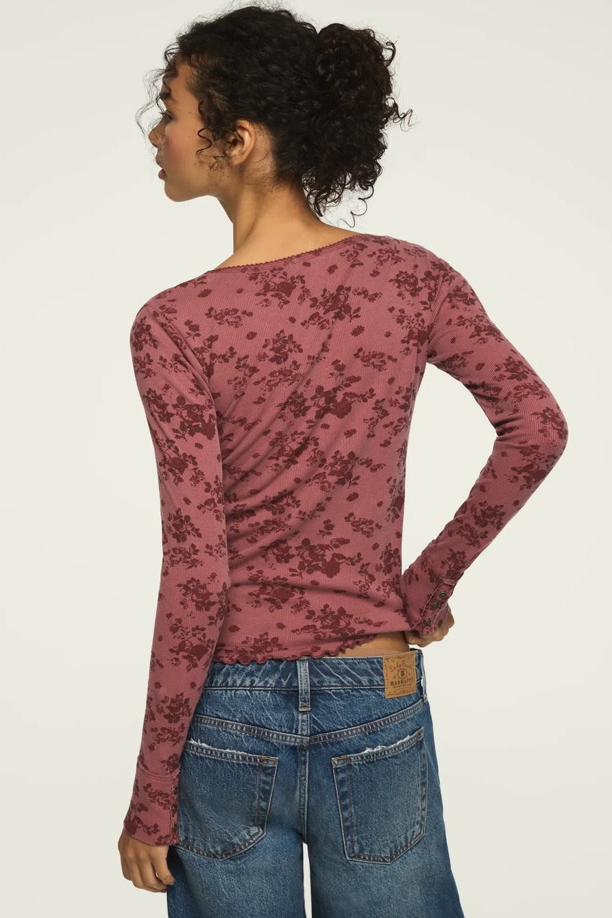 PRINTED BUTTON THROUGH TOP, image 3