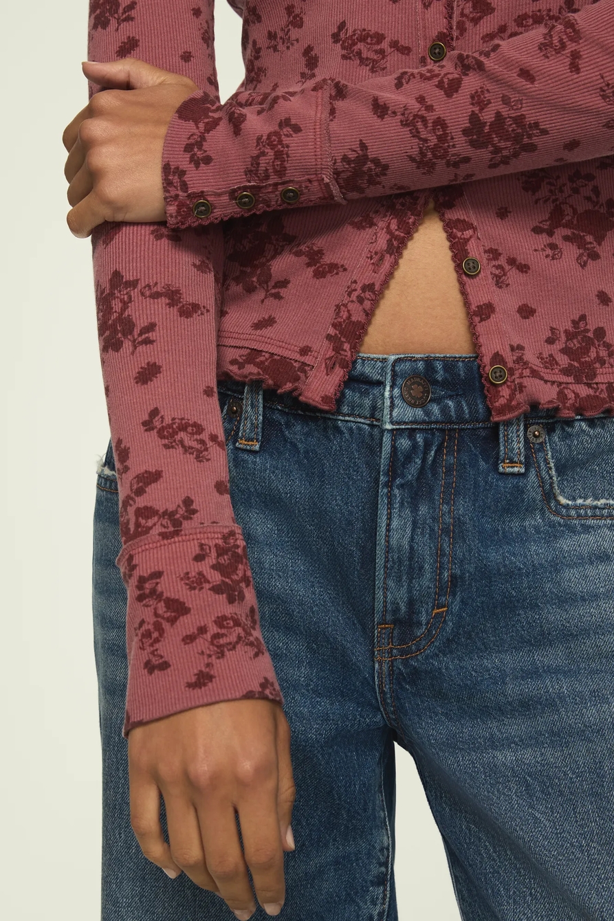 PRINTED BUTTON THROUGH TOP, image 5