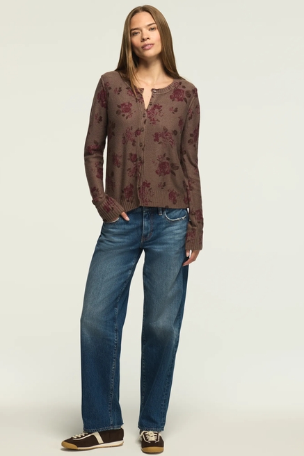 FLORAL PRINTED CARDIGAN, image 2