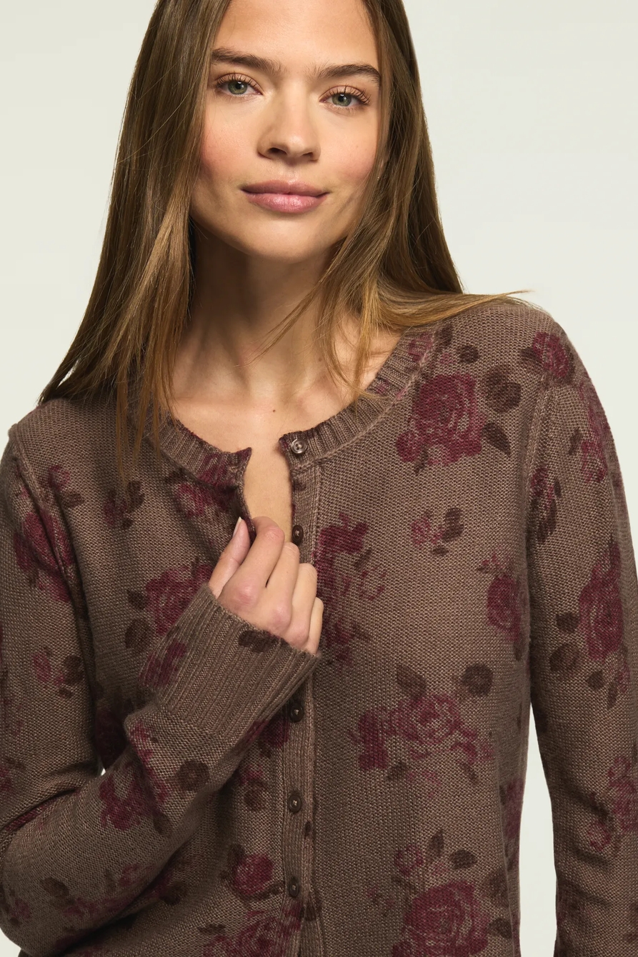 FLORAL PRINTED CARDIGAN, image 5