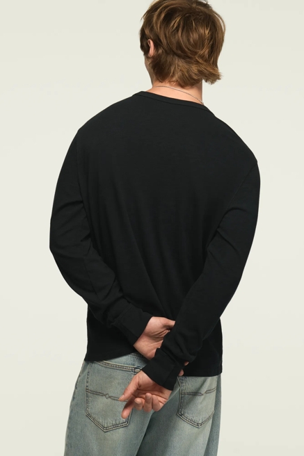 WEEKEND JERSEY LONG SLEEVE CREW NECK TEE, image 3