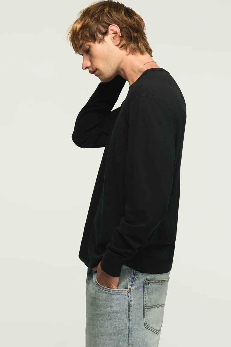 WEEKEND JERSEY LONG SLEEVE CREW NECK TEE, image 4