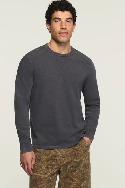 WEEKEND JERSEY LONG SLEEVE CREW NECK TEE, image 1