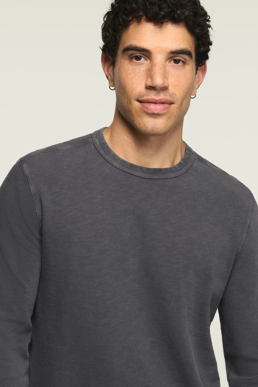 WEEKEND JERSEY LONG SLEEVE CREW NECK TEE, image 2