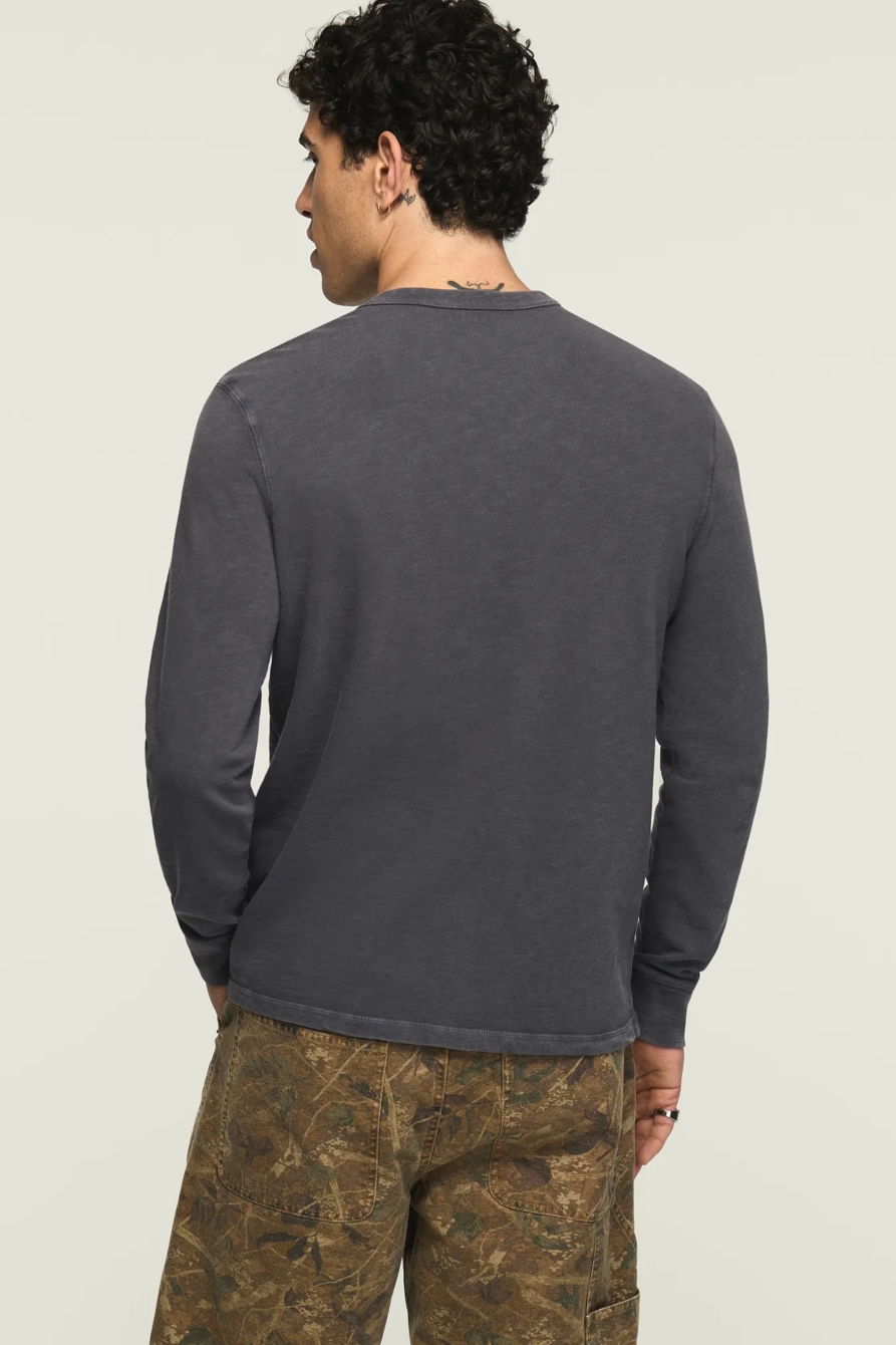 WEEKEND JERSEY LONG SLEEVE CREW NECK TEE, image 3