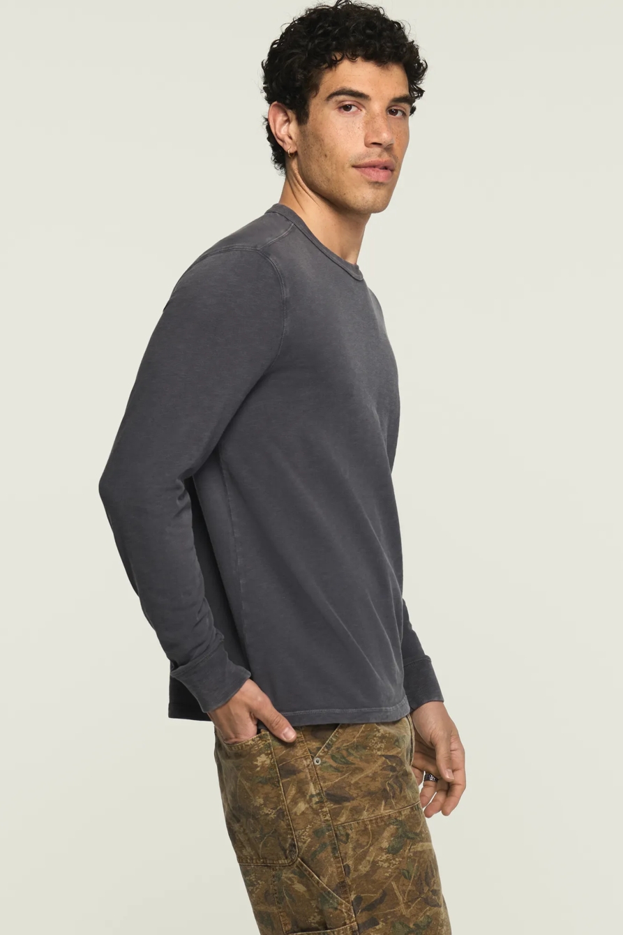 WEEKEND JERSEY LONG SLEEVE CREW NECK TEE, image 4
