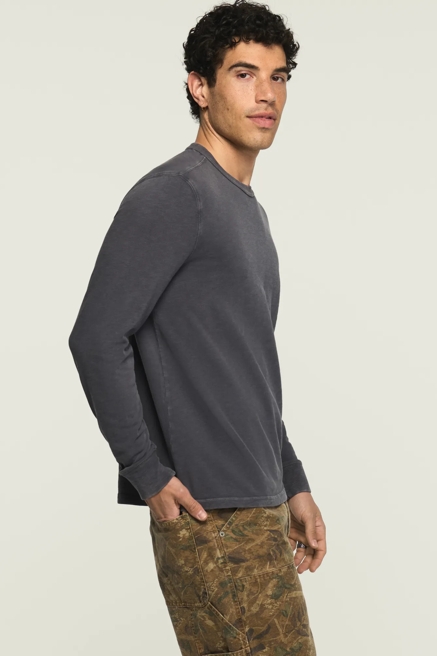 WEEKEND JERSEY LONG SLEEVE CREW NECK TEE, image 4