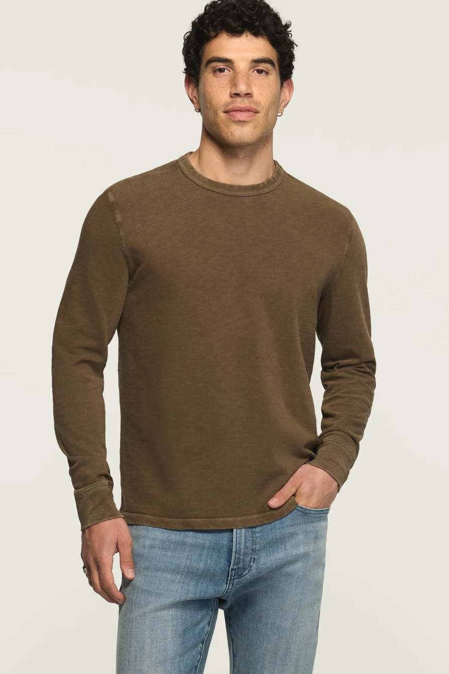 WEEKEND JERSEY LONG SLEEVE CREW NECK TEE, image 2