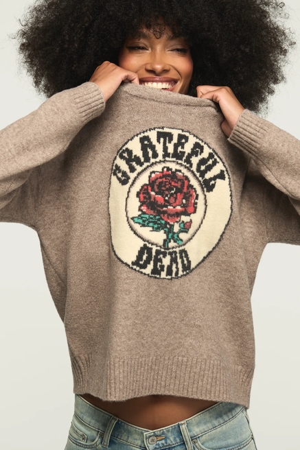CLOUD SOFT INTARSIA SWEATER, image 1