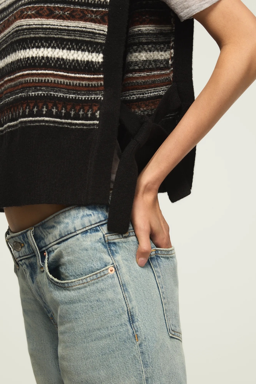 MOCK NECK SWEATER VEST, image 5