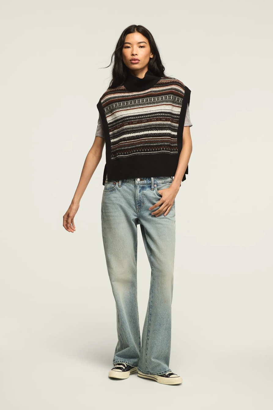 MOCK NECK SWEATER VEST, image 6