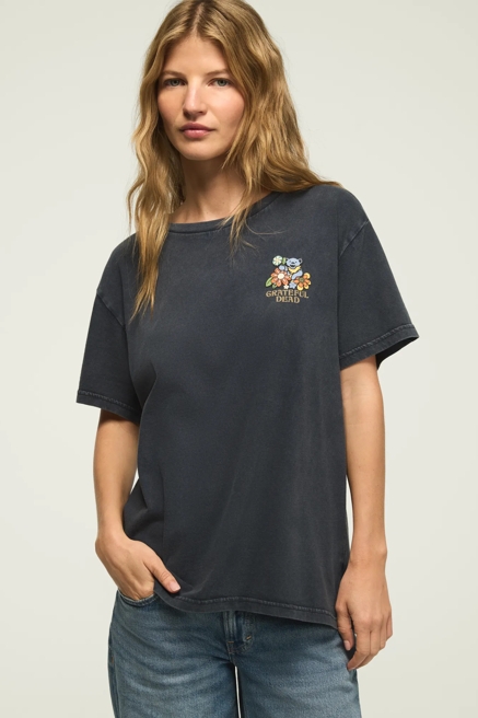 GRATEFUL DEAD FLOWER BED BOYFRIEND TEE, image 2