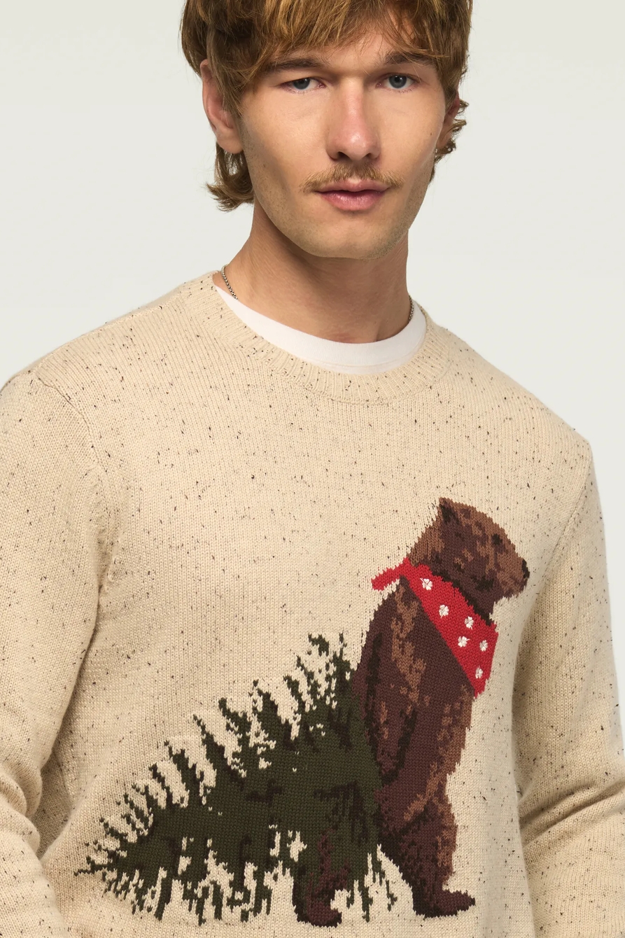 BEAR CREW NECK SWEATER, image 2
