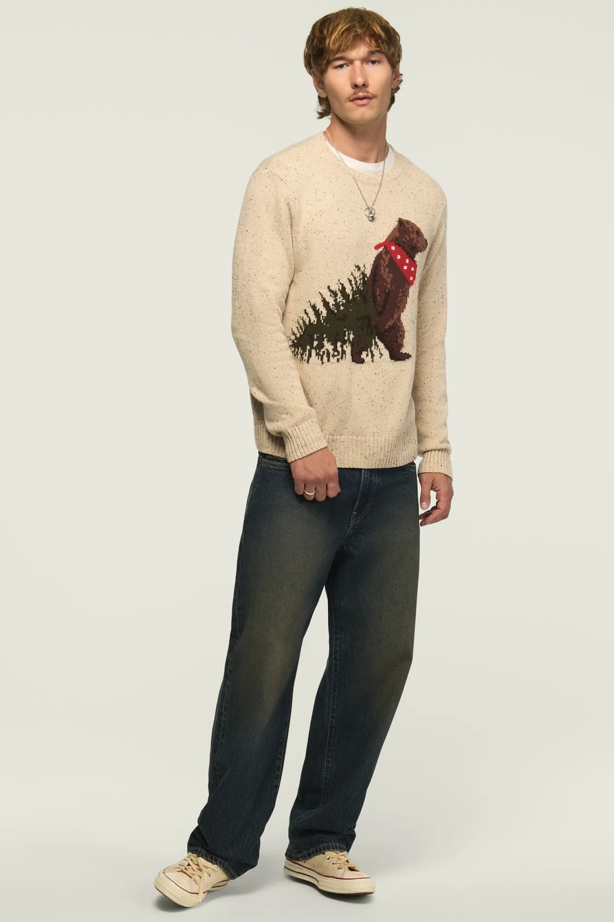 BEAR CREW NECK SWEATER, image 5