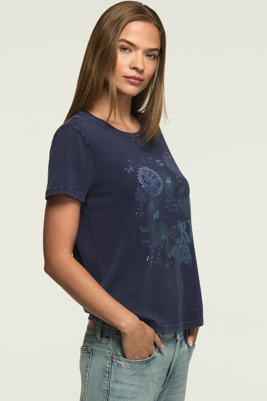 EMBELLISHED CELESTIAL ZODIAC CLASSIC CREW, image 4