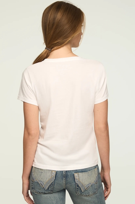 QUEEN EMBROIDERED FLORAL CLASSIC CREW, image 3