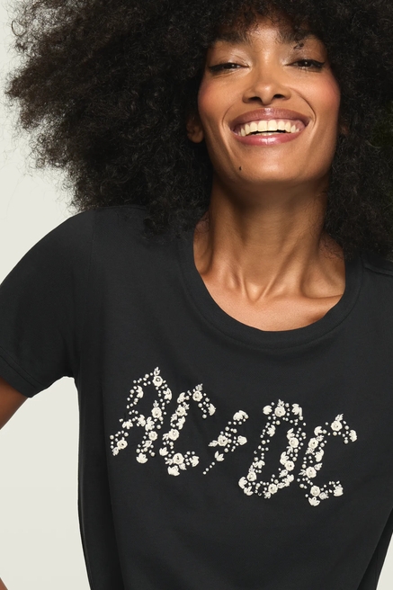 EMBELLISHED ACDC CLASSIC CREW, image 1