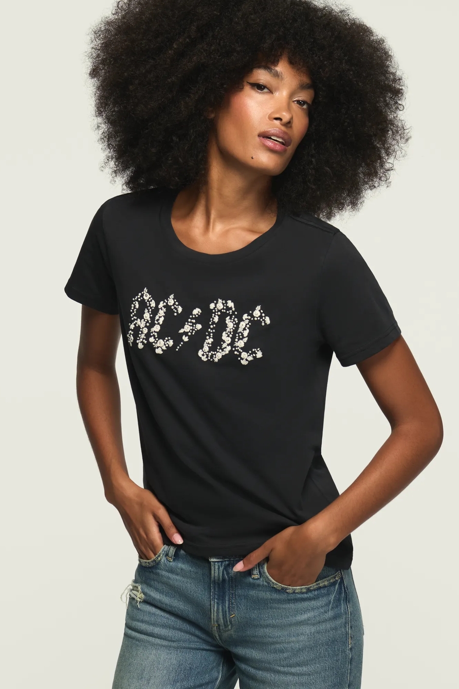 EMBELLISHED ACDC CLASSIC CREW, image 2