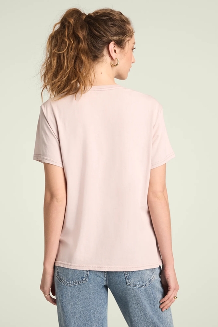 CHERISHED CHERRIES EMBROIDERD BOYFRIEND TEE, image 4