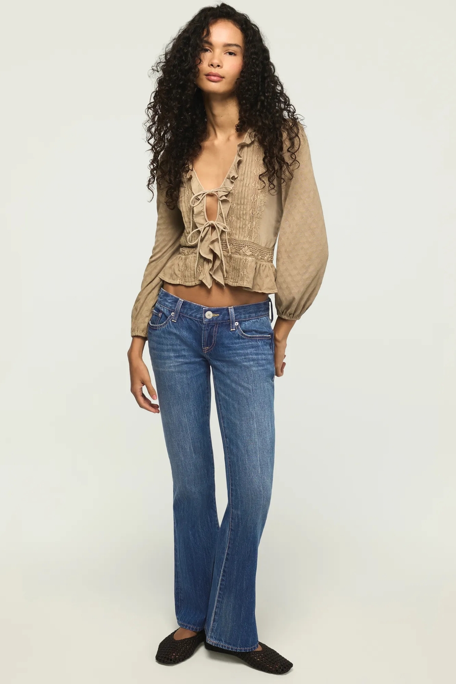 Madhappy x Lucky Brand Ultra Low Rise Lil Maggie Flare, image 6