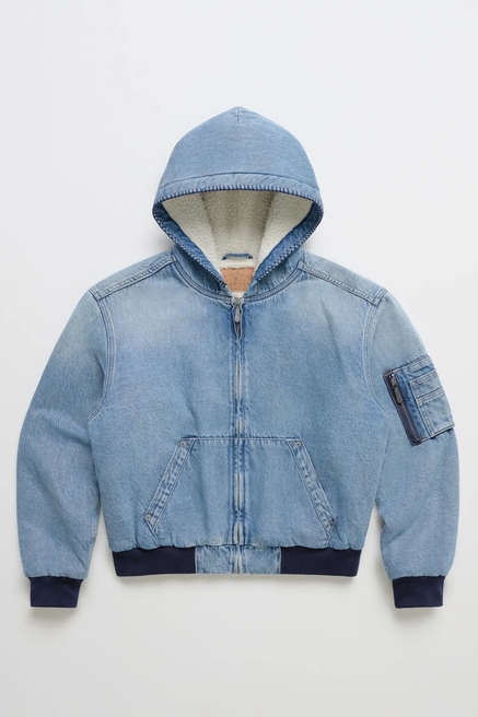 Madhappy x Lucky Brand Sherpa Lined Denim Jacket, image 1