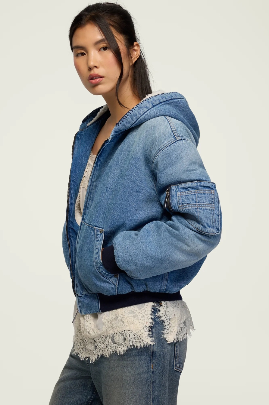 Madhappy x Lucky Brand Sherpa Lined Denim Jacket, image 7