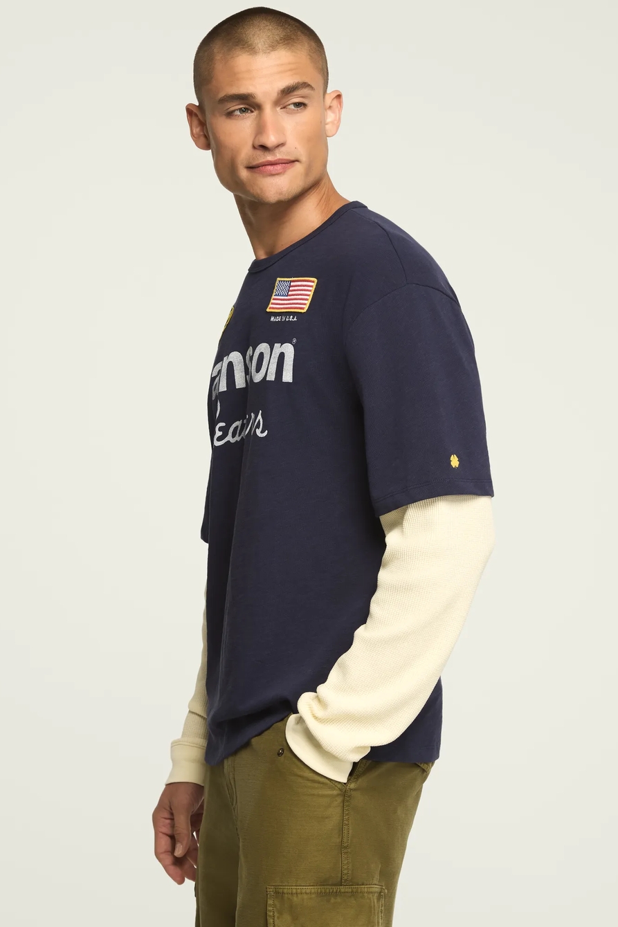 VANSON RACING THERMAL LONG SLEEVE TEE, image 4